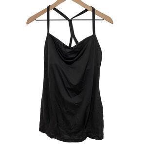 Lululemon Black Layered Tank Top